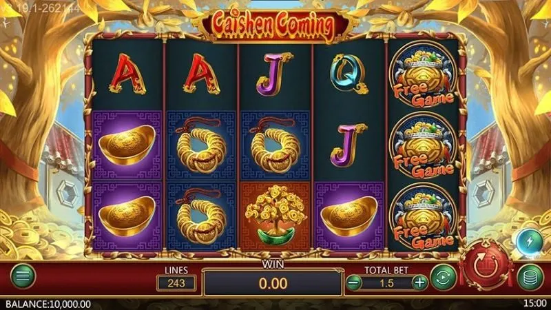 Nổ Hũ Caishen Coming cơ hội trúng thưởng cực lớn