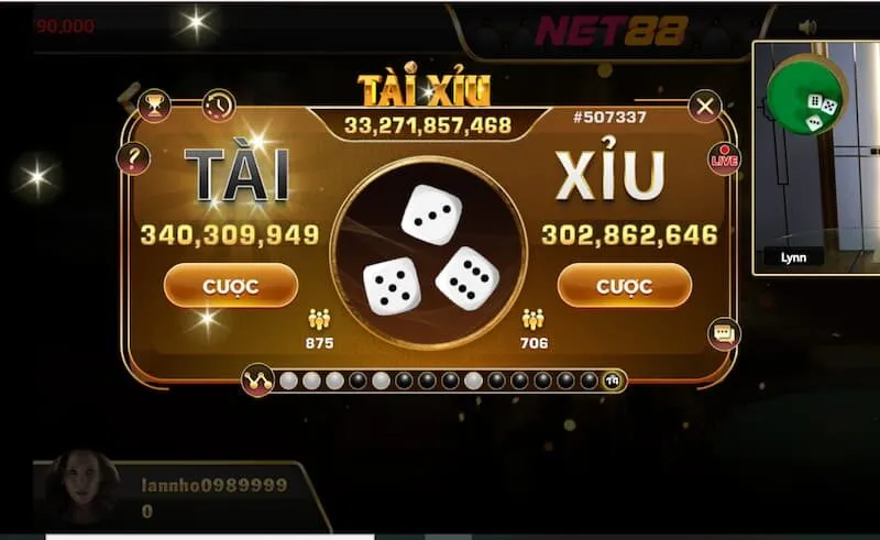 kết quả trước khi đặt cược tài xỉu