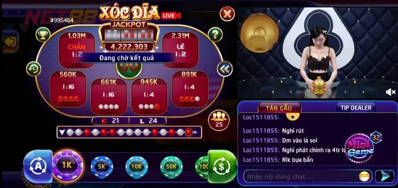 Soi cầu xóc đĩa